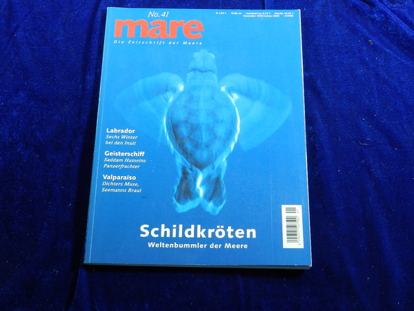 Zeitschrift Mare Heft 41 Meeresschildkrten