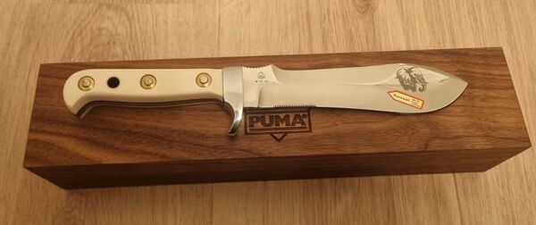 Rares Sammlerstck das Puma White White Hunter limited 10-13