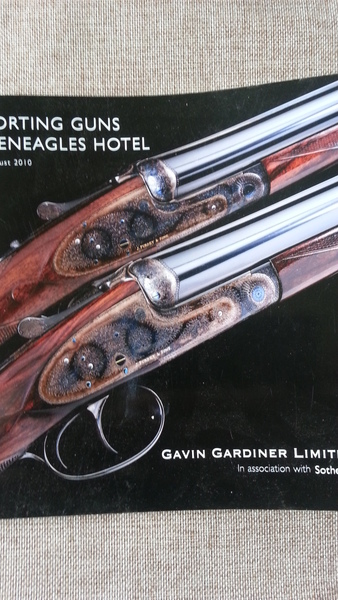 Gavin Gardiner Auktionskatalog Gleeagle August 2010