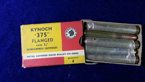 Kynoch .375 Flanged 2 1/2 