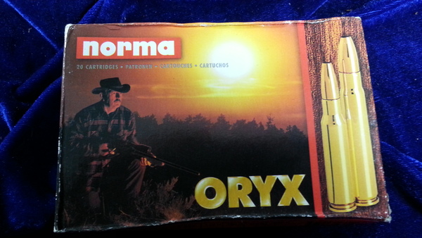 Norma 8x57 IRS 12,7 gr. Oryx Geschoss 20 Schuss