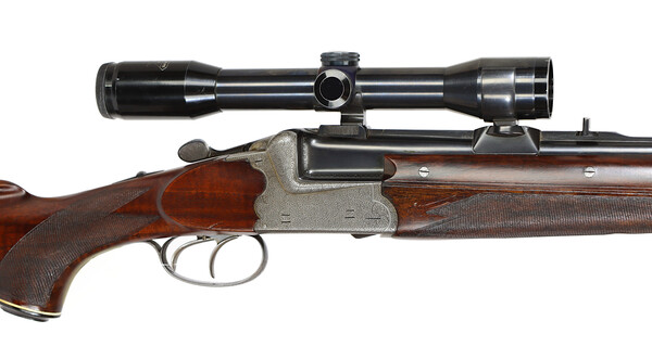 Feine Sodia Anson Bockdoppelbchse in 9,3x74R