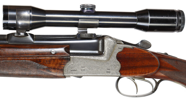 Feine Sodia Anson Bockdoppelbchse in 9,3x74R