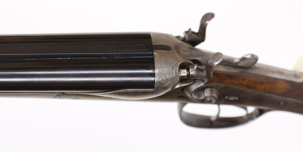 Doppelbchse Rare big bore Greifelt Hammer Double Rifle .475 Nitro Express