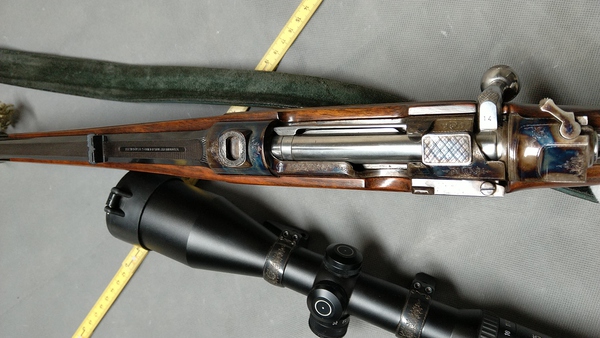 All Fleckenstein Feine Mauser 98er Bchse in 8x60S Magnum Bombe