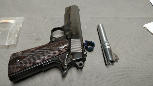 Legendäre Pistole Colt Commander 9mm Luger m. WL 4mmM20