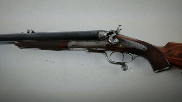 Manton .577 NE hammer double rifle 3