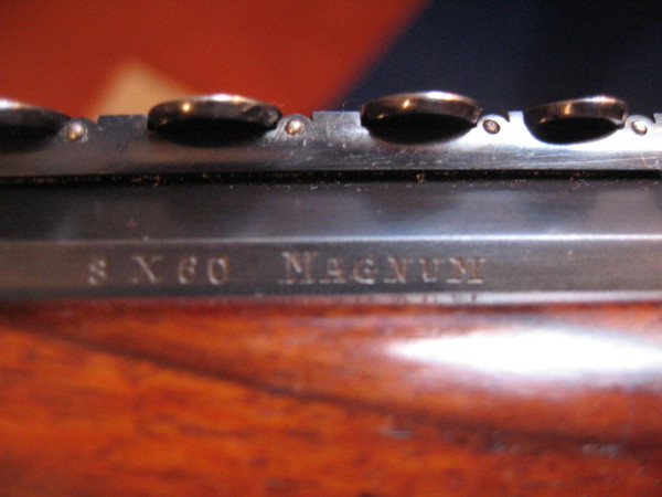 Mauser Afrika Büchse von Otto Weiss Suhl in 8x60S Magnum Bombe
