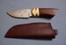 Sch�nes Messer mit Damaszenerstahlklinge 190 Lagen