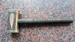 Stilechter Vorderlader ladehammer aus Hirschhorn